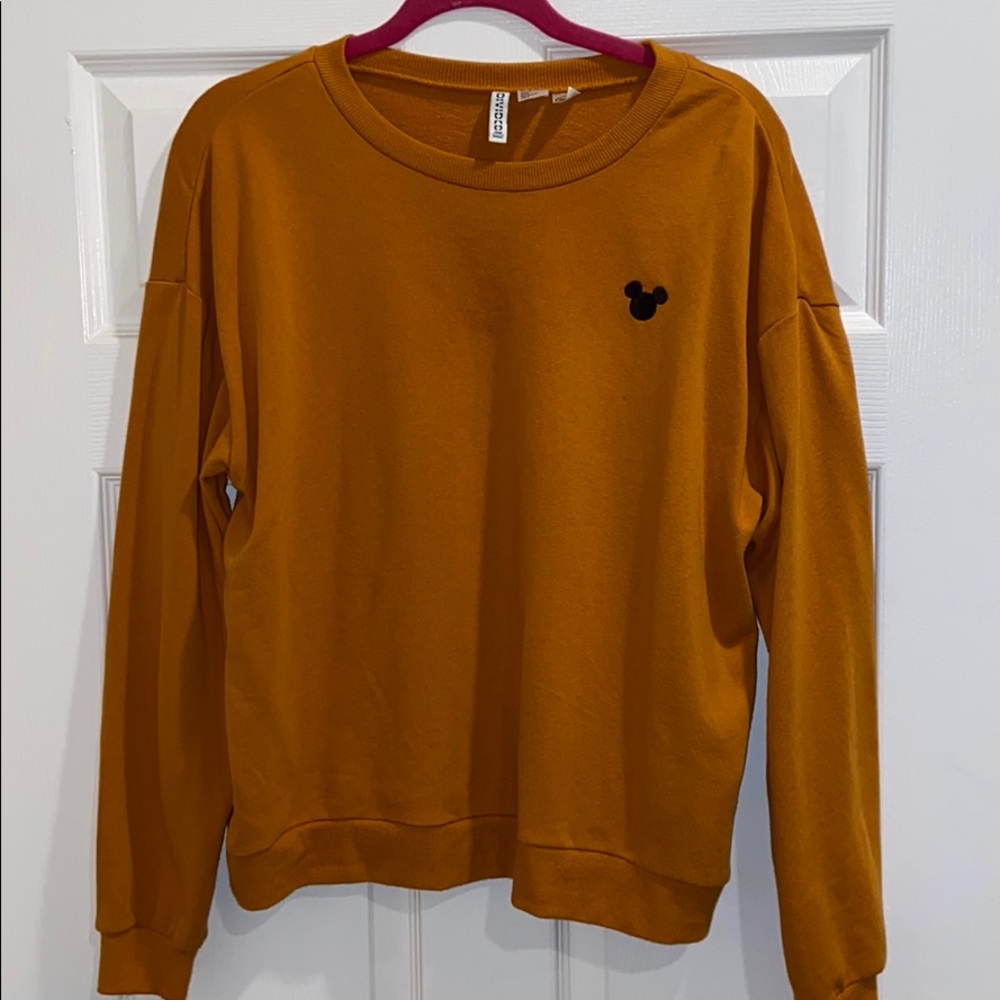 Orange Disney Sweater